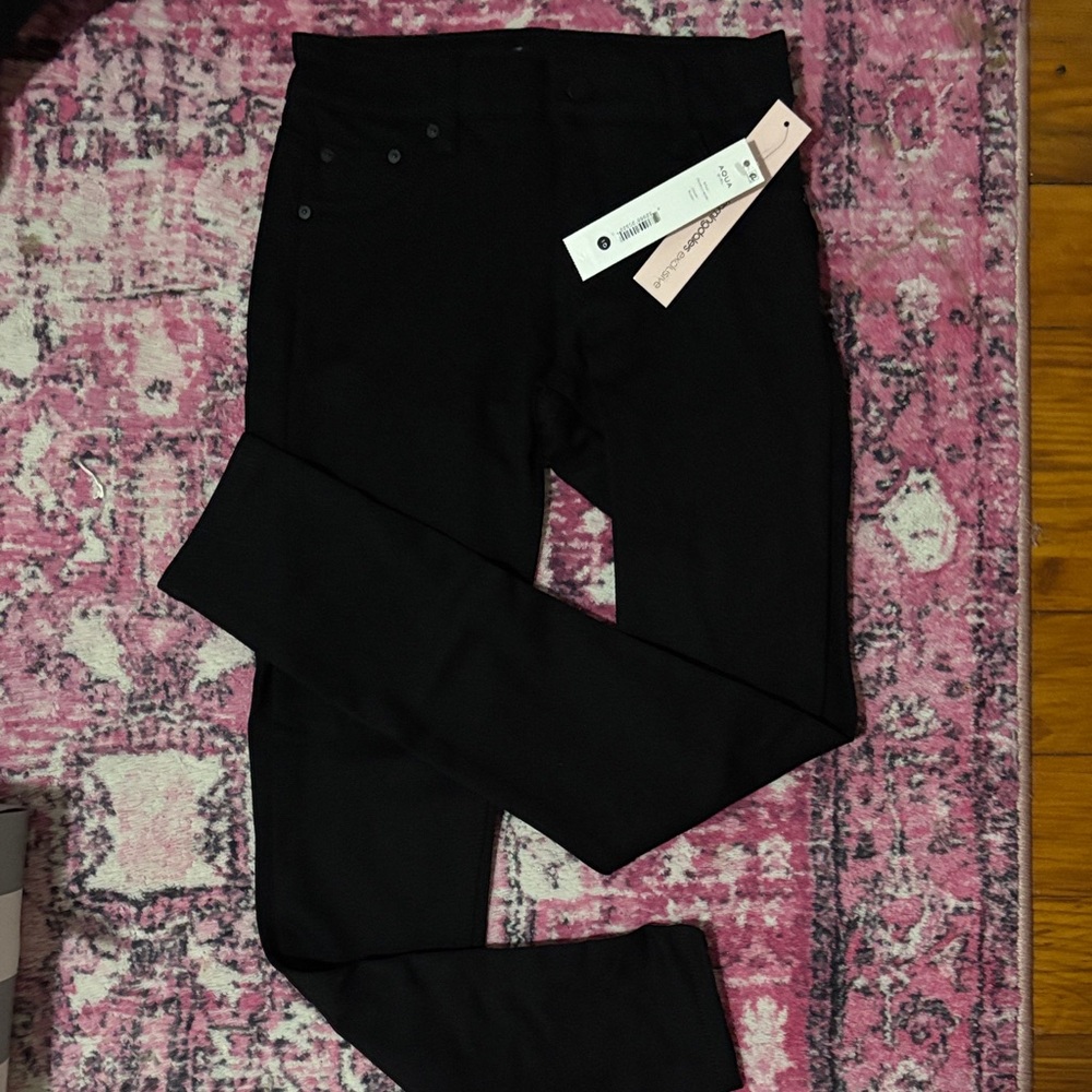 Aqua Kids Black Casual Bottoms